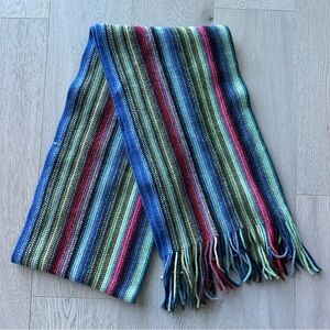 William Brunton Hand Knit 100% lamb Wool Scarf